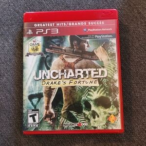 Uncharted: Drake’s Fortune (PlayStation 3) PS3 Complete video game